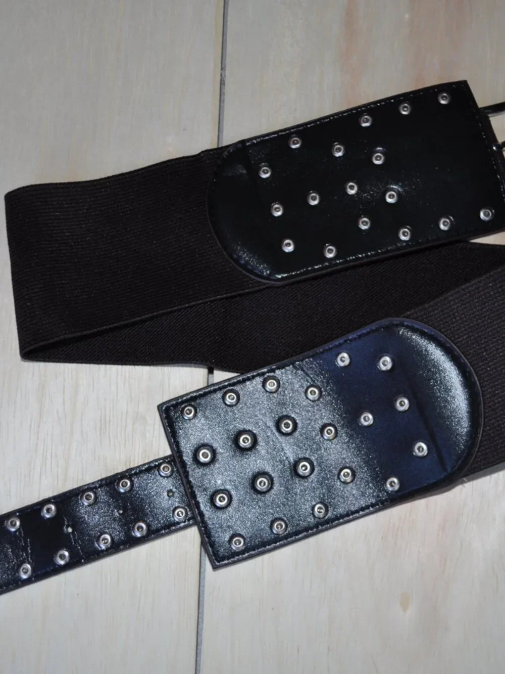 Women's Belt retro vintage Punk Style Stretchy Cinch Belt 3 Inch Wide High Waist
